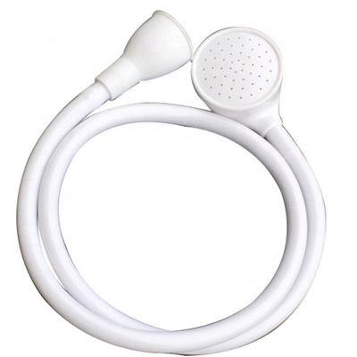 Tubo flessibile di doccia di plastica dello sciampo del PVC, tubo flessibile di doccia del OD 1,57» 1m per il lavandino